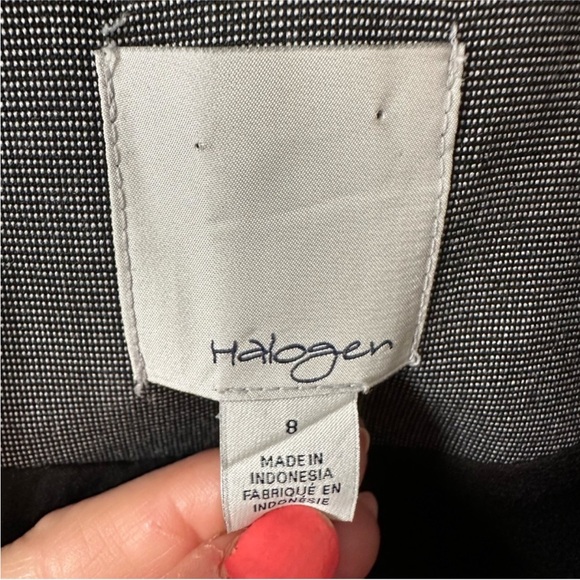 HALOGEN | Women’s Gray Single Breasted size 8 - Picture 7 of 10